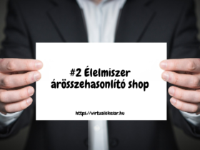 #2 ötlet - Élelmiszer ár összehasonlító felület